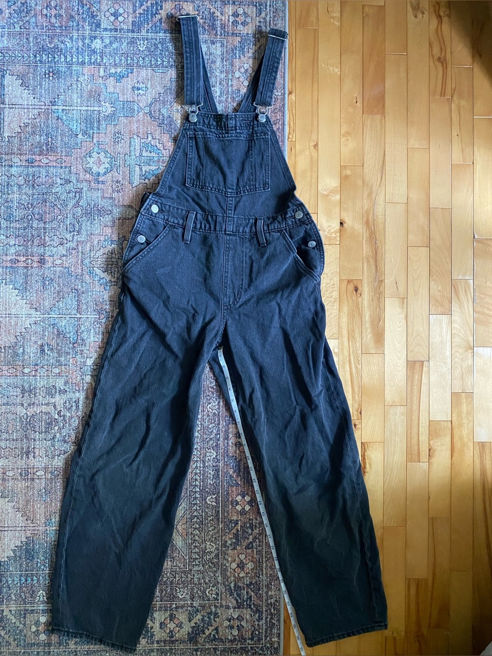 Levi’s Black Cotton Overalls Women's Jumpsuit